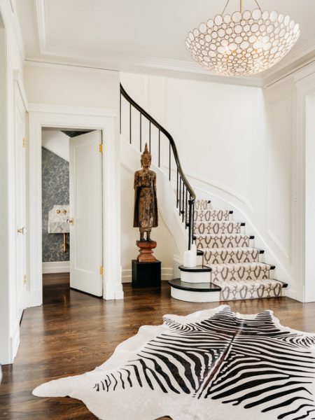 foyer rug, entryway rug, entryway chandelier