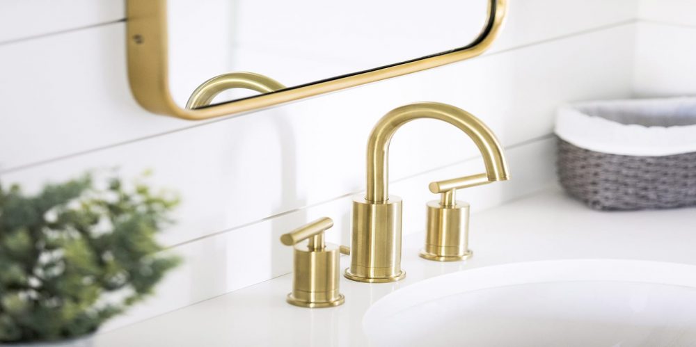 bathroom vanity, bathroom hardware, brass bathroom hardware, bathroom remodel