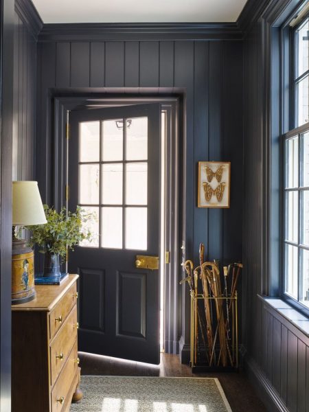 JAMES F. CARTER shiplap hallway