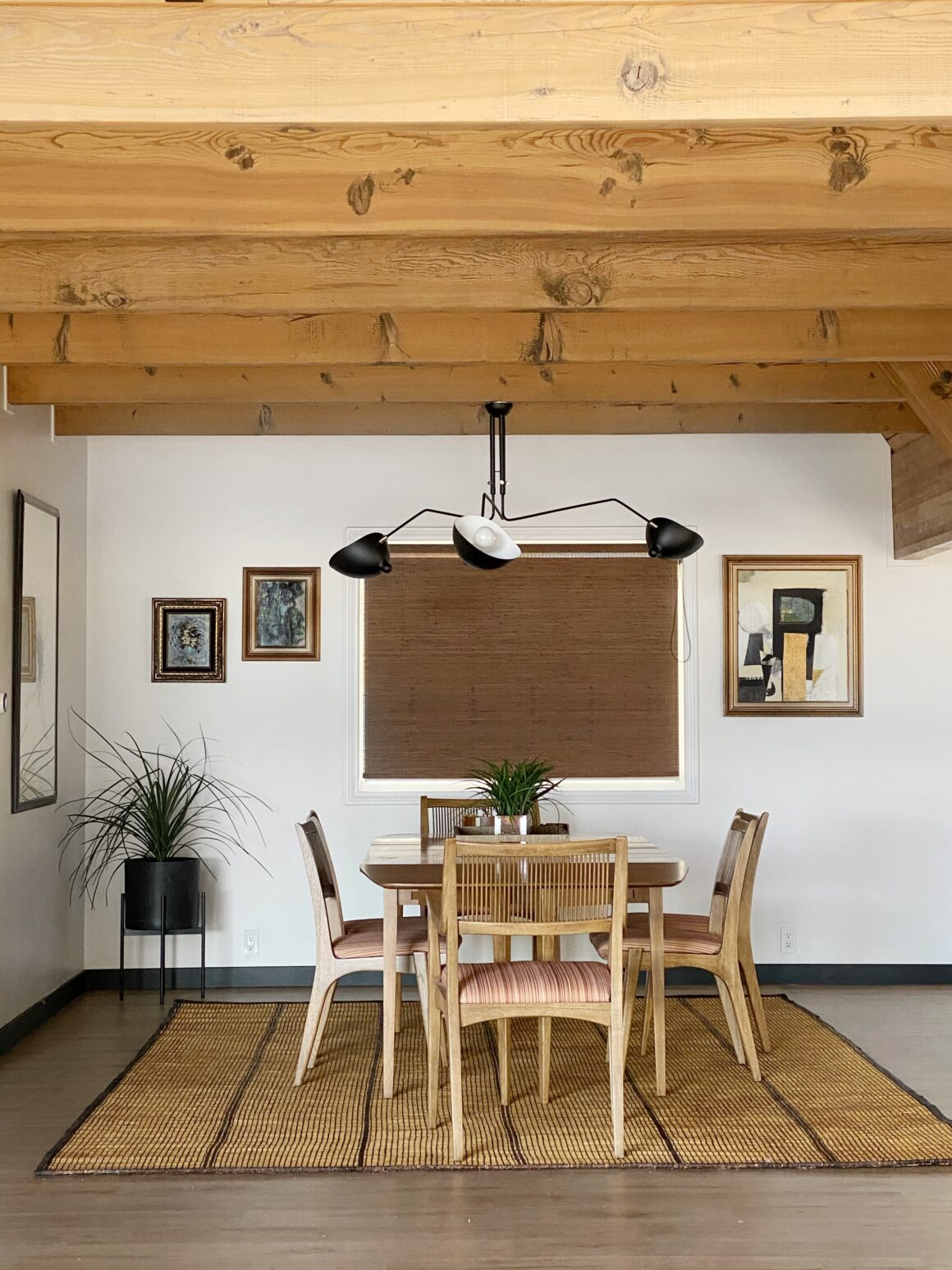 sustainable designed dining room